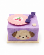 Custom Mini NFC Record Player Music Box – Personalized Bead Art Gift